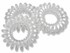 Bild von Spiral Haargummis transparent 3,5 cm, Bild 1