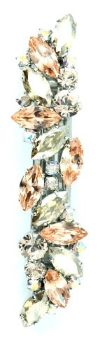 Bild von Strass Haarspange champagner