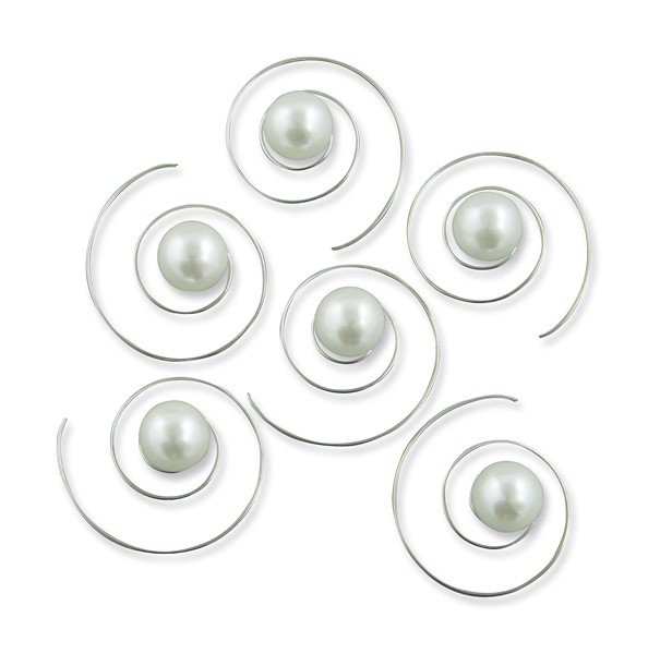 Bild von Curlies Perlen weiß 8 mm