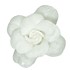 Bild von Haarschmuck Blume 5 cm weiß, Bild 1