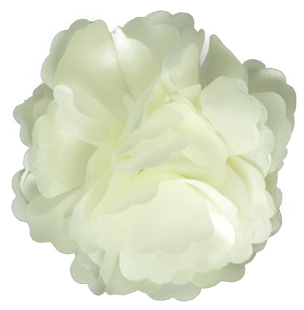 Bild von Blumen Haarschmuck creme