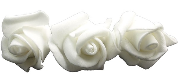 Bild von Hochzeit Haarnadeln Blumen weiß