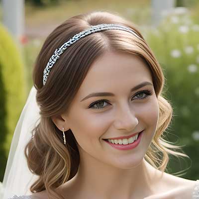 Bild für Kategorie Haarreif Hochzeit & Braut