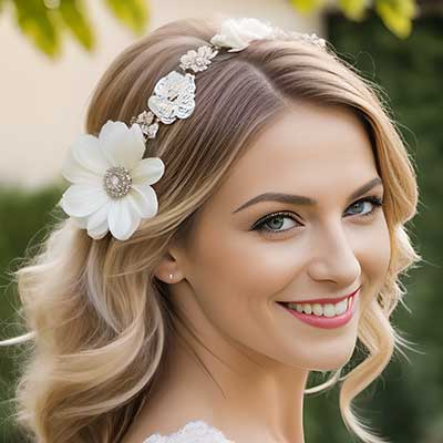 Bild für Kategorie Haarschmuck Blumen